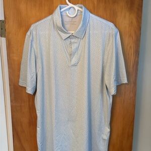 Vineyard Vines Printed Performance Golf Polo Shirt Men Size L